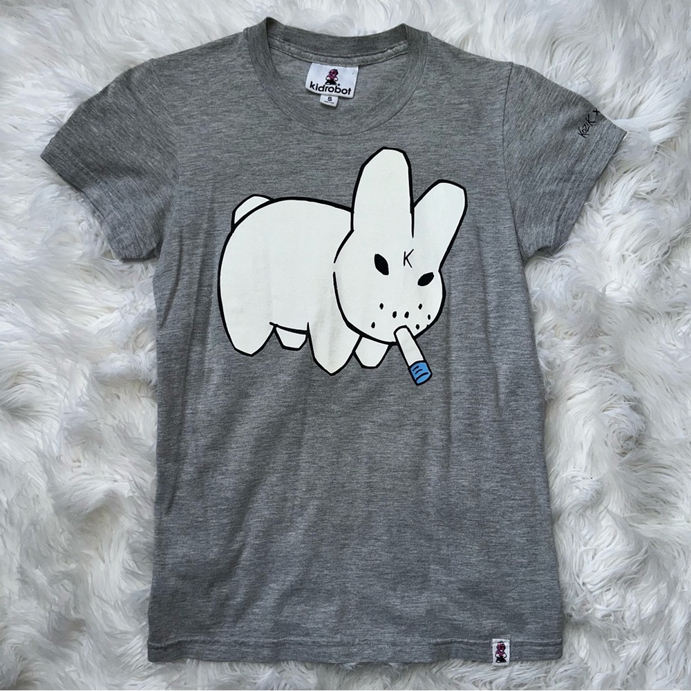 Kid Robot • Frank Kozik Smorkin Labbit Bunny Cigarette Tee